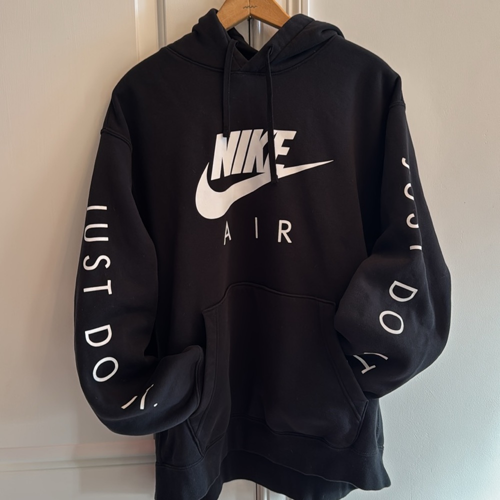 Mens Nike sweatshirt Black Sz XL